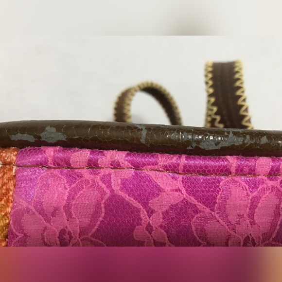 Consuela Desert Rose Collection Pink and Orange Patterned Tote - Picture 8 of 8